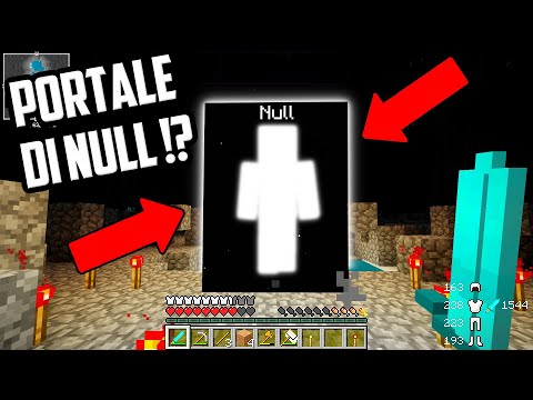 SONO ENTRATO NELLA DIMENSIONE DI NULL !!! - Minecraft ITA