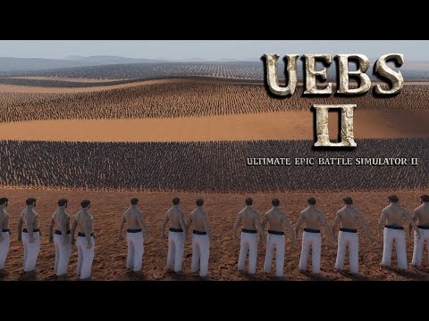 500 Chuck Norris VS 50K Nikola Tesla + 50K John Wick +50K American Soldiers + 50K Tank | UEBS 2