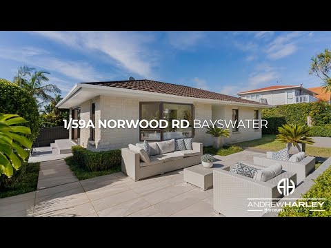 1/59A Norwood Road, Bayswater, Auckland, 2房, 1浴, House