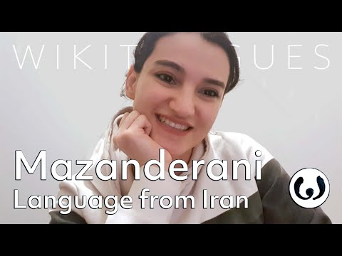 The Mazanderani language, casually spoken | Negar speaking Mazanderani | Wikitongues