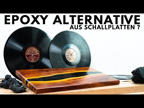 Rivertable aus Schellackplatten - Natürliche Alternative zu Epoxy?