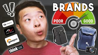 BEST to WORST Camera Bags. Deep dive into Functions & Designs.