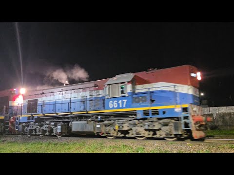 [4K] Tren cargado de NCA con destino a Rosario pasando por Marcos Juárez!!!!!!