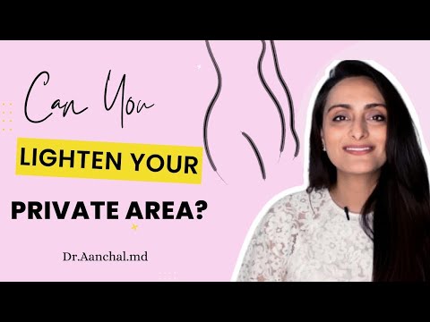How to lighten dark private parts | how to take care of private area | creams to use