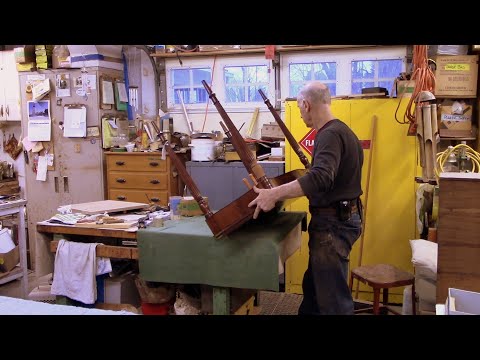 Salvaging a Card Table's Shattered Leg - Thomas Johnson Antique Furniture Restoration