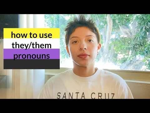 how to use *they/them* pronouns! // easy + helpful tips // ~ non binary edition ~