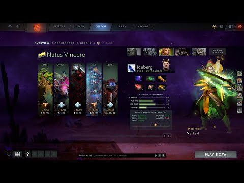 dota2sup iceberg windranger NAVI vs flytomoon  -WESG 2019