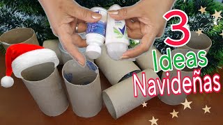 3 Brilliant Christmas Ideas 🎄 Transforming Simple Materials ♻️ into Unique Christmas Decorations 👌