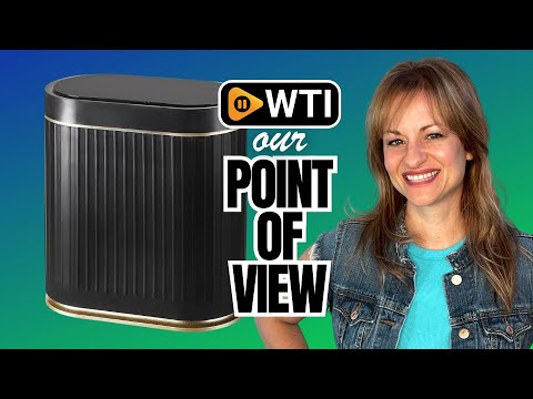 Bathroom Sensor Trash Can with Automatic Lid 2 Gallon Small Sensor Trash Can - WTI product video review
