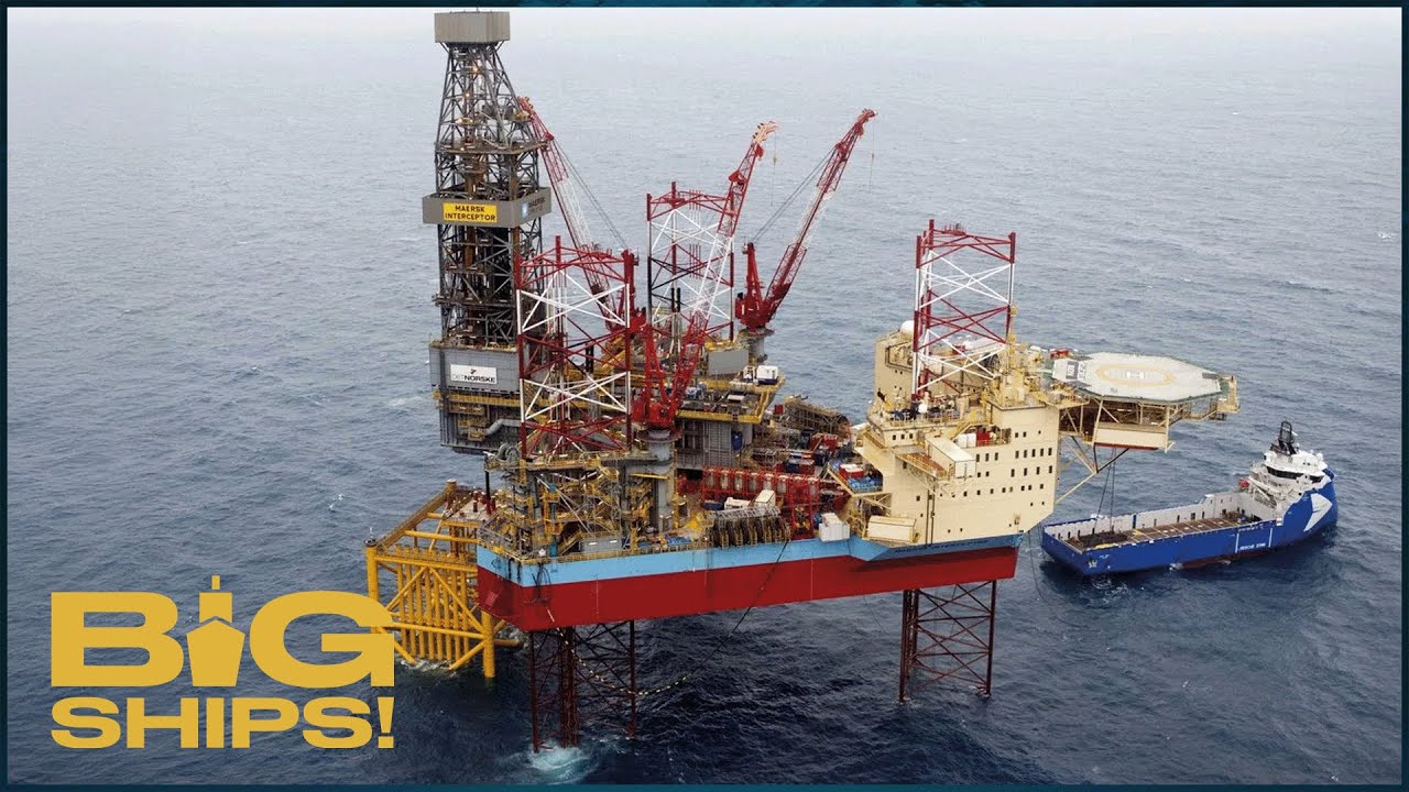 Maersk Interceptor: The Largest Jack-Up Oil Rig In The World