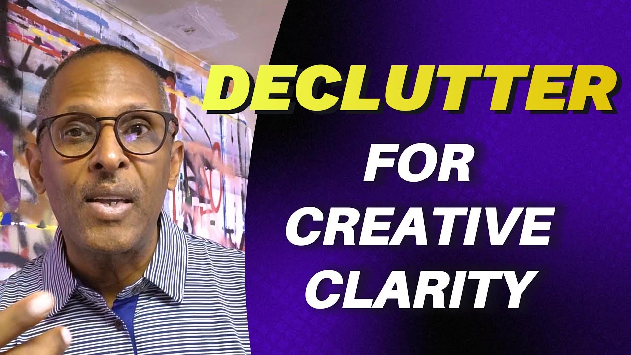 Declutter your workspace, improve your creativity and boost your artistic productivity