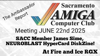 Amiga Club Meeting ft. James Sime, creator of the legendary NEUROBLAST HyperCard DiskZine!