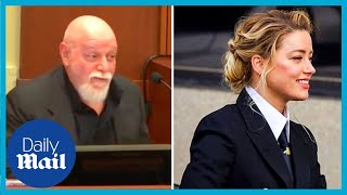 'Great teeth!' Johnny Depp's best friend describes Amber Heard at trial