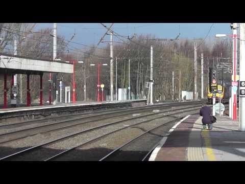 37610 with 57003 DIT 6k73 Sellafield - Crewe flasks. Sat. 1st February 2014 THRASH