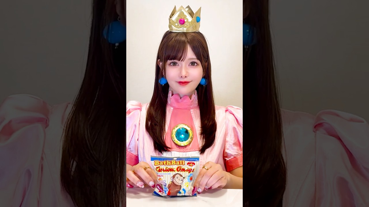 BATHBOMB CURIOUS GEORGE MONKEY #asmr #princess