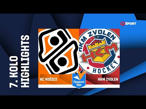 7. kolo: HC Košice - HKM Zvolen 1:2 pp (0:0, 1:1, 0:0 - 0:1)