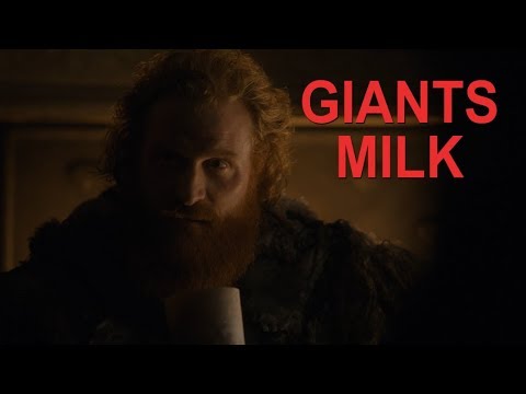 Game of Thrones Season 8 Tormund drinks Giants Milk (HD)