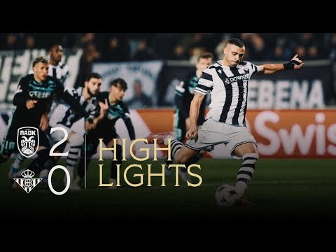 Τα στιγμιότυπα του ΠΑΟΚ-Real Betis - PAOK TV