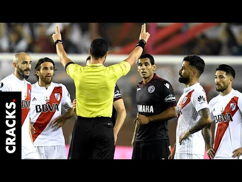 El robo arbitral en el Lanús - River Plate de 2017