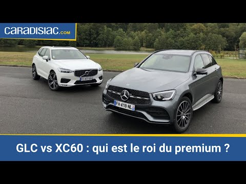 Comparatif - Mercedes GLC vs Volvo XC60 : les SUV leaders du premium