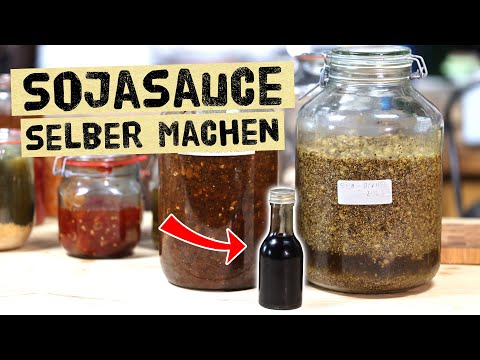Make your own soy sauce - detailed instructions for fermenting a naturally brewed soy sauce.