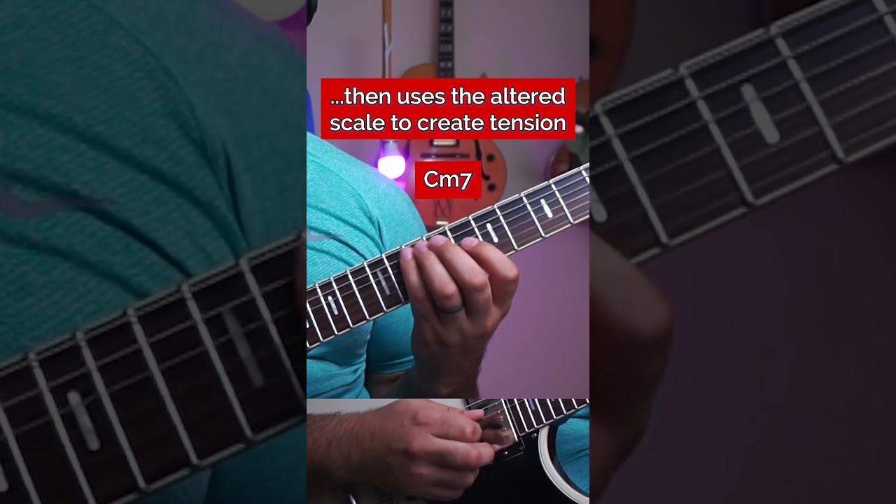 Jazz Guitar Licks: Minor 2-5-1 in every key (PDF on Patreon) #jazzmusic #guitar #jazzguitarist