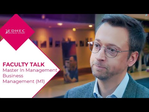Master in Management: meet your programme director (2/2) | EDHEC Business School