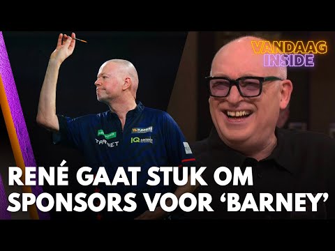 René van der Gijp gaat stuk om mogelijke nieuwe sponsors voor Van Barneveld | VANDAAG INSIDE