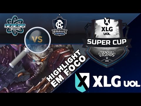 Highlight em Foco XLG SuperCup - Genesis vs Remo Brave