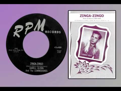 DARRELL GLENN & COMMODORES - Zinga-Zingo (1957)
