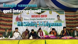 Download lagu Qori Internasional H Sidiq Mulyana Haflah Syukuran Nikah Syamsuri Firdaus mp3