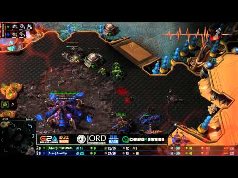 Bly vs uThermal G1 -ZvT- EU Group JORD Invitational Day 1