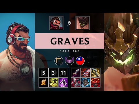 Graves Top vs Malphite - TW Master Patch 25.19