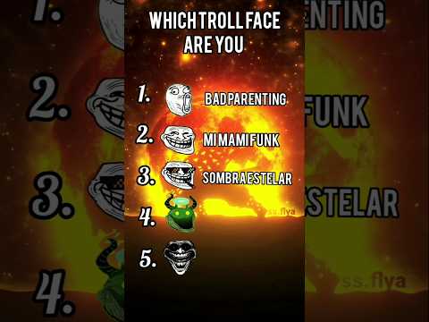 Troll Face: The Personality Test