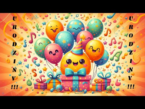 Urodziny - ale czad, znów mam więcej lat - urodzinowa piosenka dla dzieci