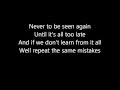 Hatebreed - Everylasting scar (lyrics)