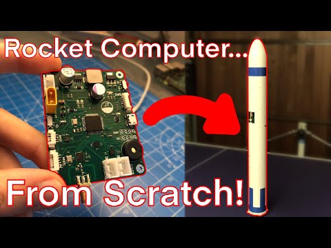 Flight Computer for a TVC Model Rocket