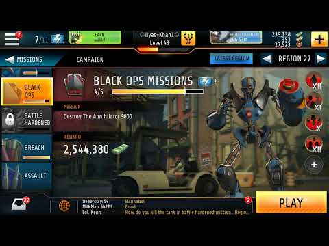 Kill Shot Bravo Region 27=5 Black Ops Mission Complete