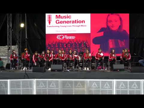 Music Generation Clare's Irish Concertina Orchestra | Main Stage | St Patrick's Festival 2023