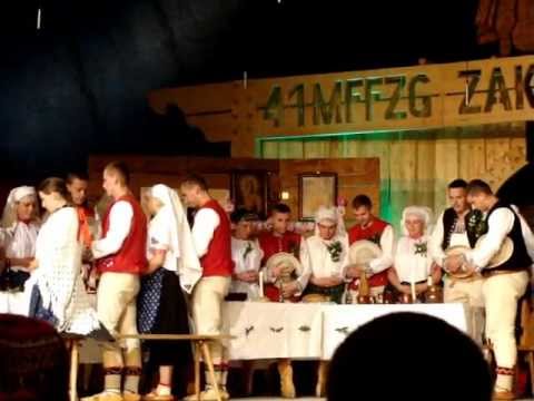Zespół Regionalny "Istebna" - Wesele góralskie -  XLI MFFZG Zakopane