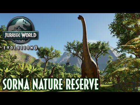 Simulating a NATURAL ECOSYSTEM on ISLA SORNA | Jurassic World Evolution 3 | Sandbox
