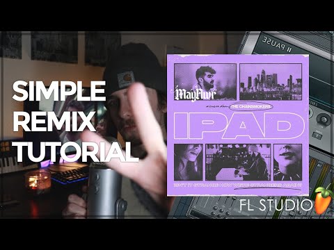 HOW TO MAKE A SIMPLE...BUT SICK REMIX (Chainsmokers - iPAD)