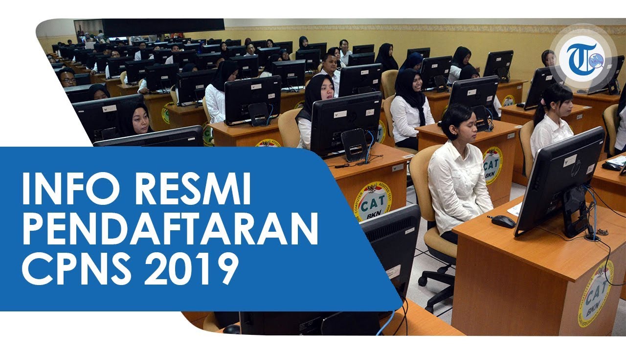 Info Resmi Tanggal Dibuka Pendaftaran Online CPNS Tribun