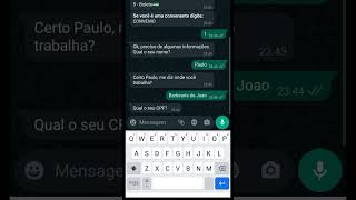 Eu vou fazer um Chatbot para se negócio.