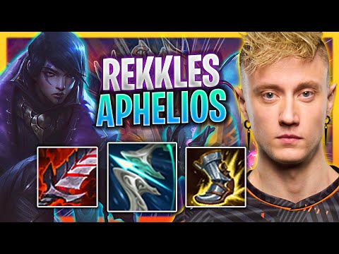 REKKLES BRINGS BACK APHELIOS! | FNC Rekkles Plays Aphelios ADC vs Jinx!  Season 2023