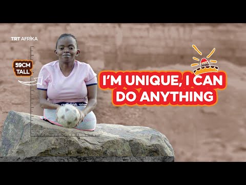 Kenya's Eunice Reuben: Born Without Legs, But Plays Football