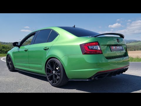 REMUS a HJS pro Škoda Octavia III RS 2 0 TSi #octaviars #skodars #skodaoctaviars