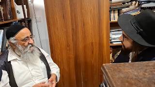 עיניים שראו מלאכים - הרב הדיין, מארי אביגדור דר, בשיחה מרתקת עם הגאון הינוקא על צדיקי הדור הקודם