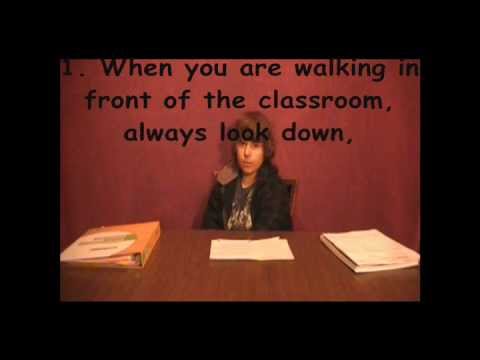 How NOT to get Embarrassed at School