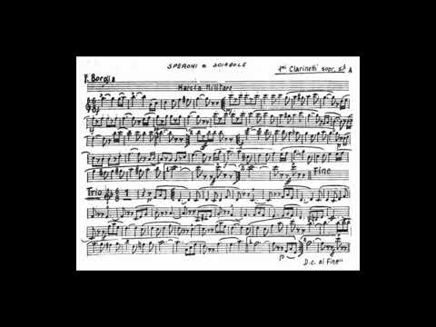 Speroni e sciabole - Vincenzo Borgia (Marcia militare)